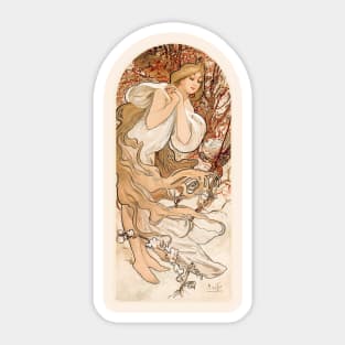 The Seasons, Spring (1897) Sticker